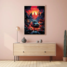 Sunset Adventure Poster