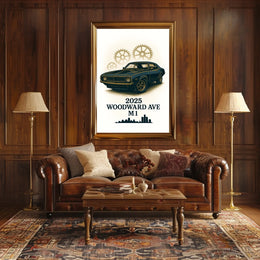 2025 Woodward Ave M1 Poster