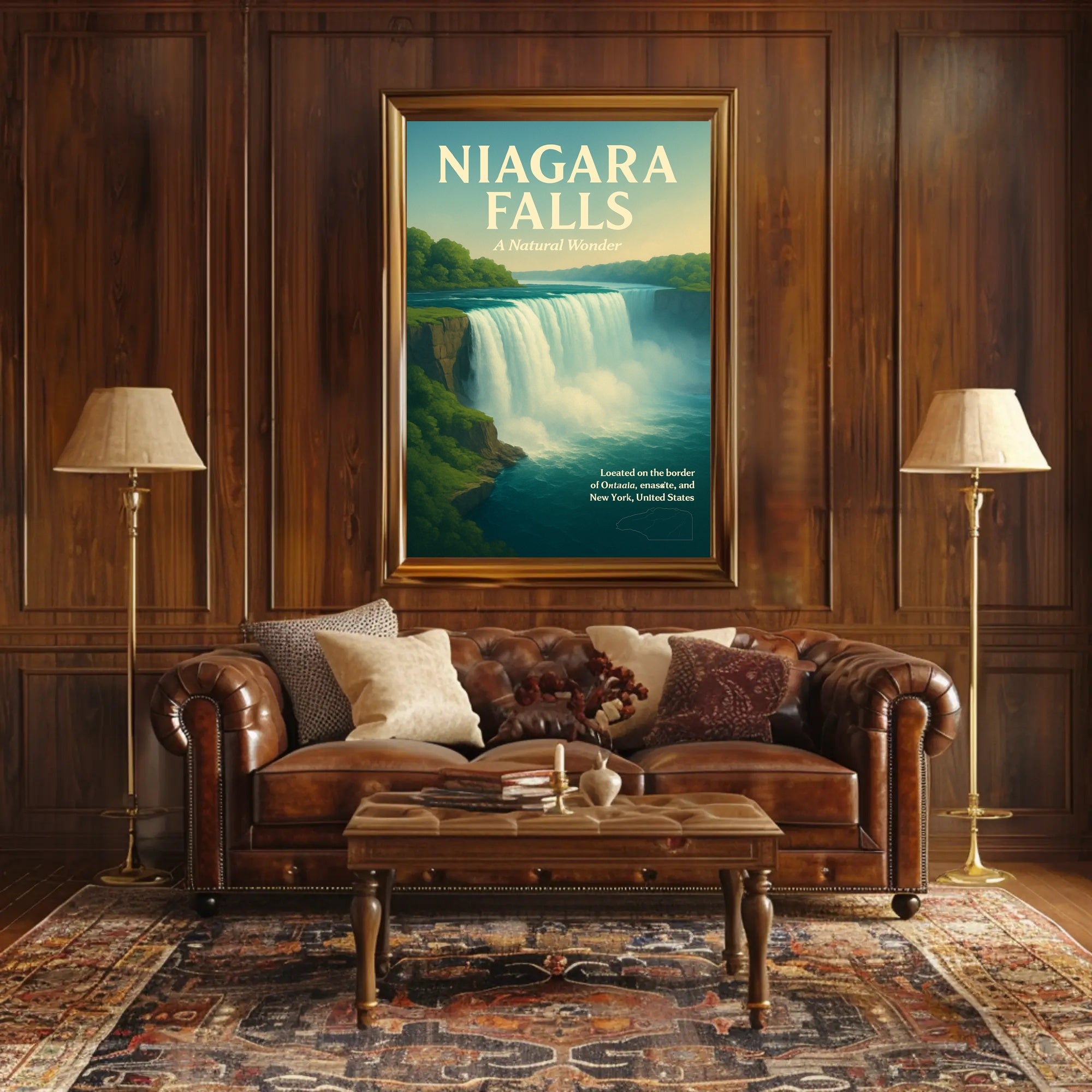 Niagara Falls A Natural Wonder Poster