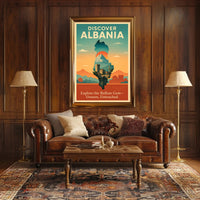 Discover Albania Wall Art Print for Decor
