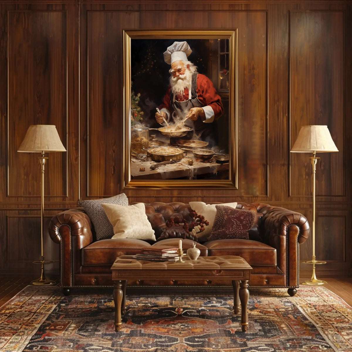 SantaS Culinary Delight Poster