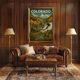 Discover Colorado Poster