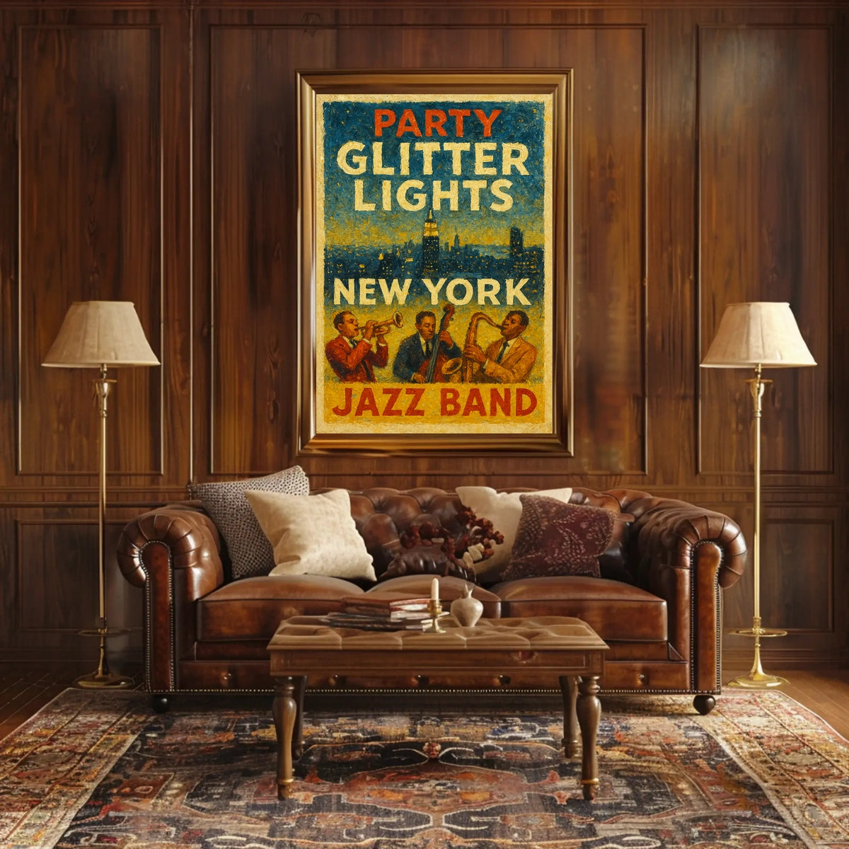 New York Jazz Night Poster