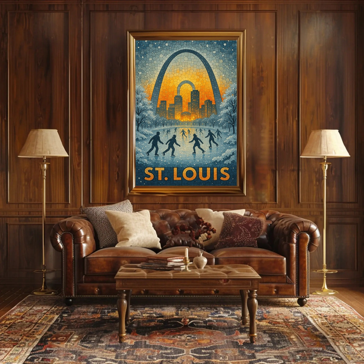 St. Louis Winter Wonderland Poster