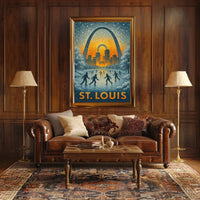 St. Louis Winter Wonderland Poster