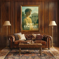 Saint Genesius Poster