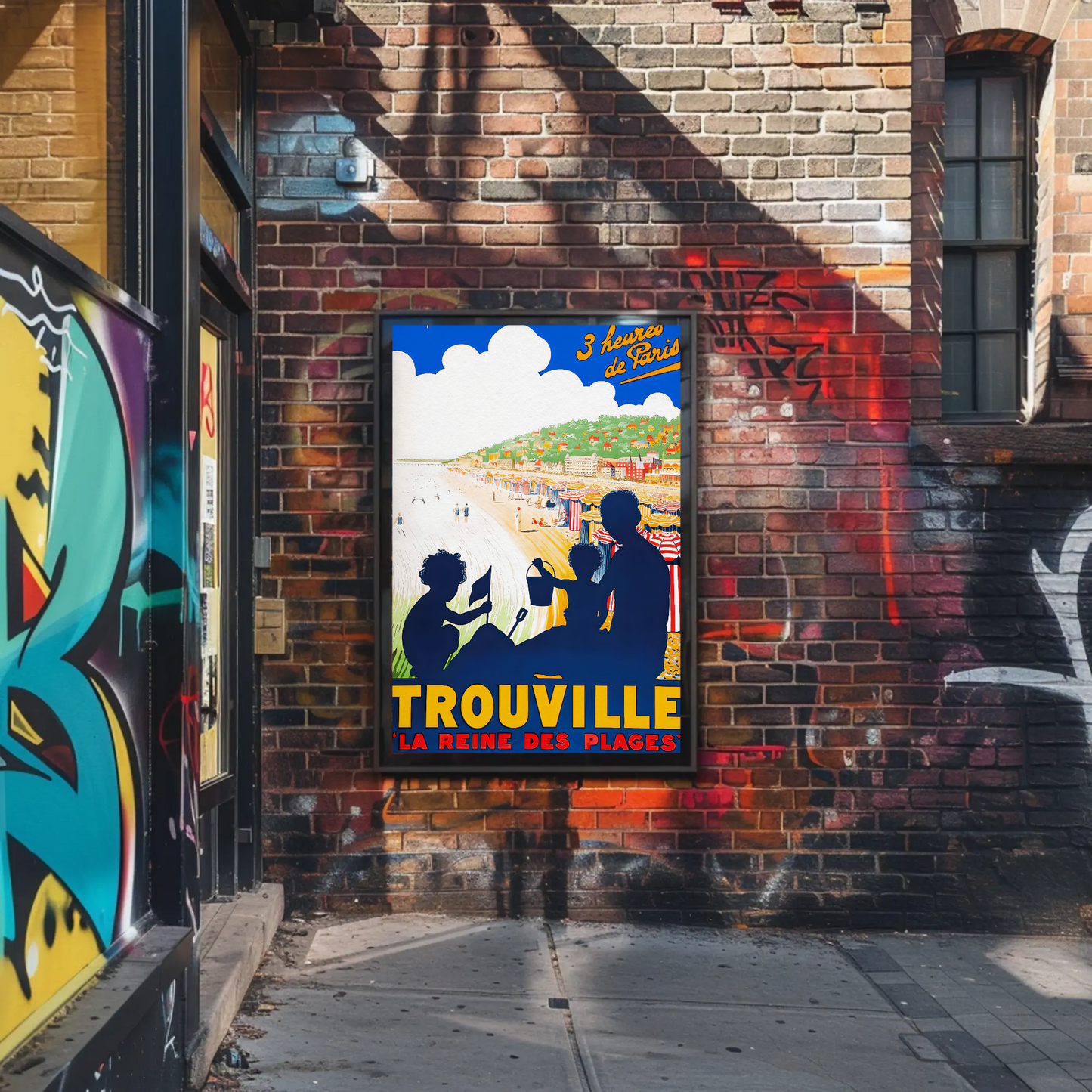 Trouville France Travel Poster