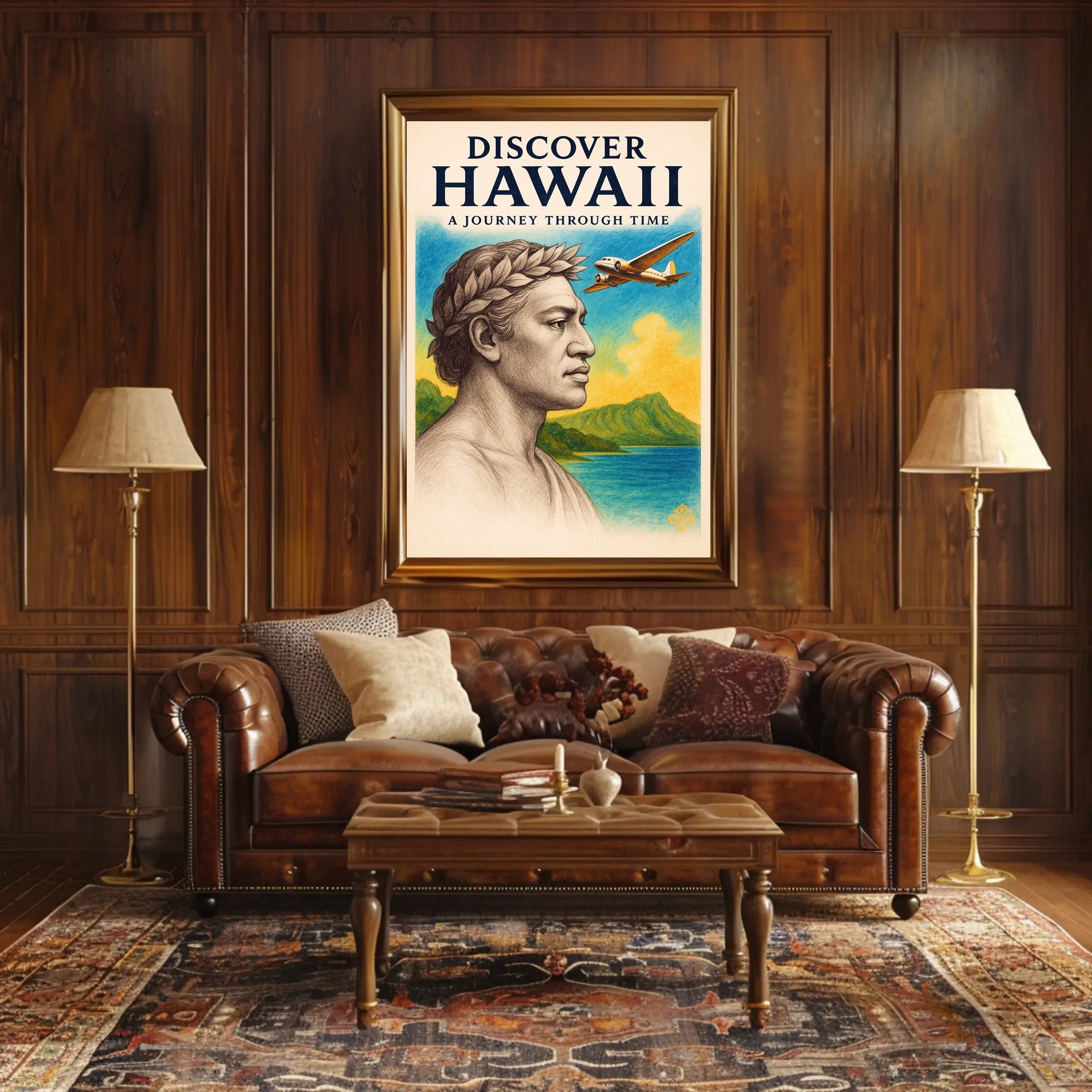 Discover Hawaii A Journey Through Time Poster PosterGoat