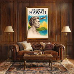 Discover Hawaii A Journey Through Time Poster PosterGoat
