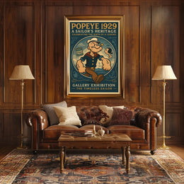 Popeye 1929 Art Poster POP-29