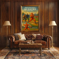 Philadelphia Quakers Celebrating A Poster