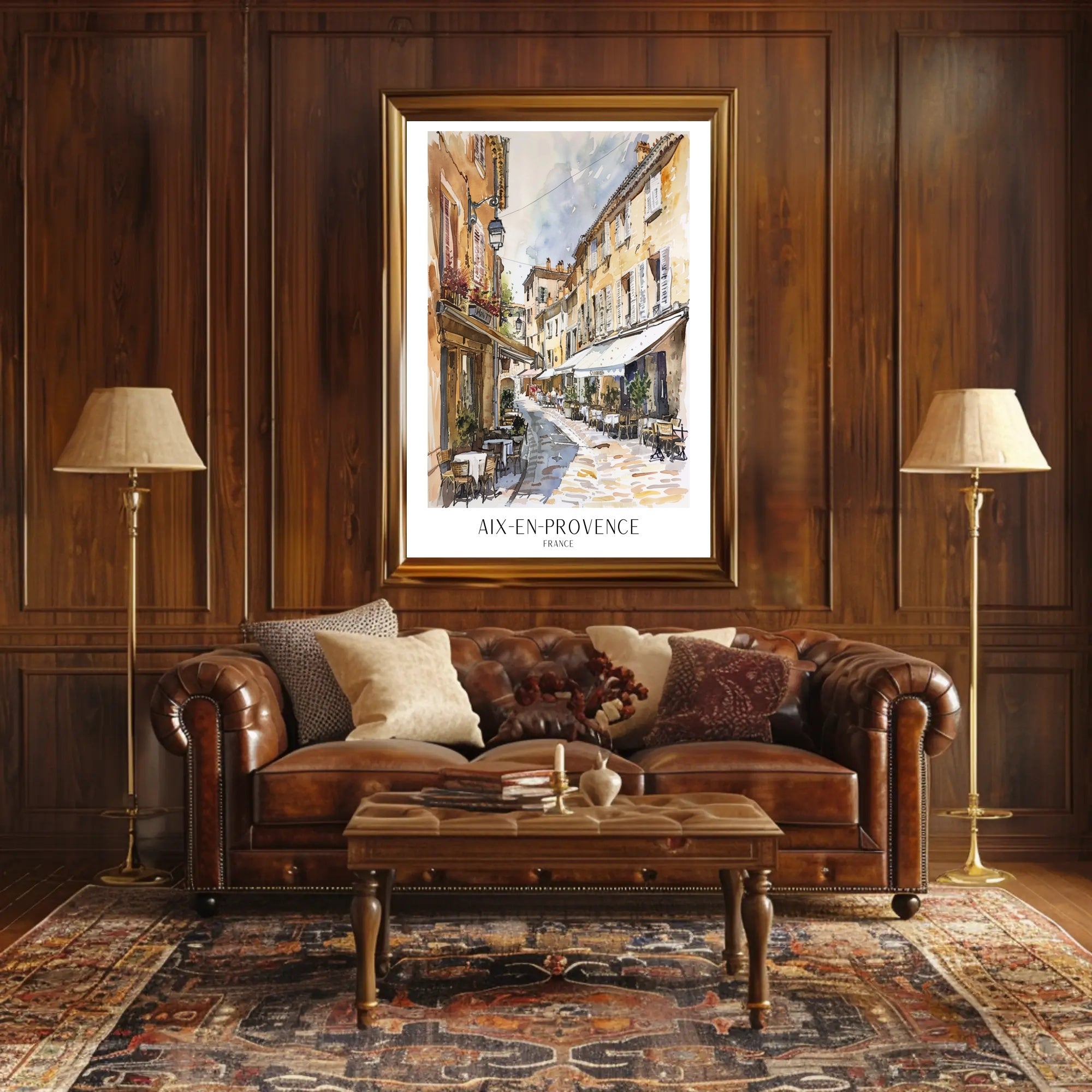 Aix-en-Provence Charm Poster PosterGoat