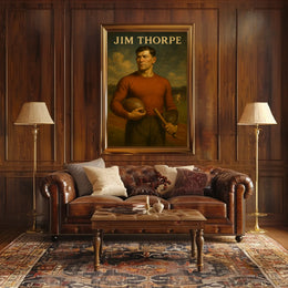 Jim Thorpe Athletic Legend Poster