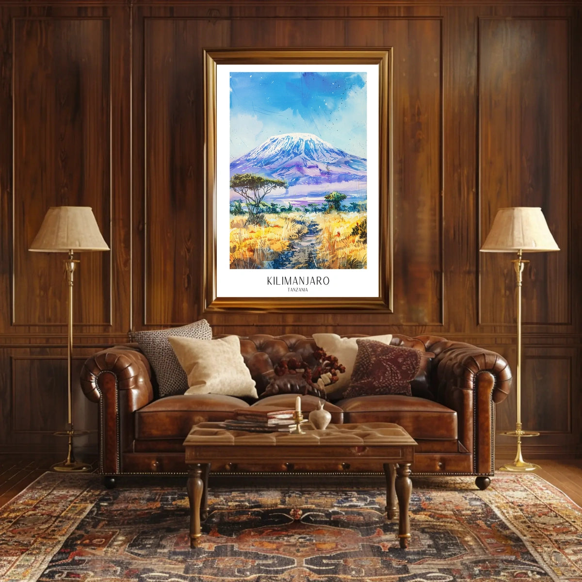 Majestic Kilimanjaro Poster