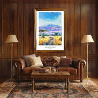 Majestic Kilimanjaro Poster