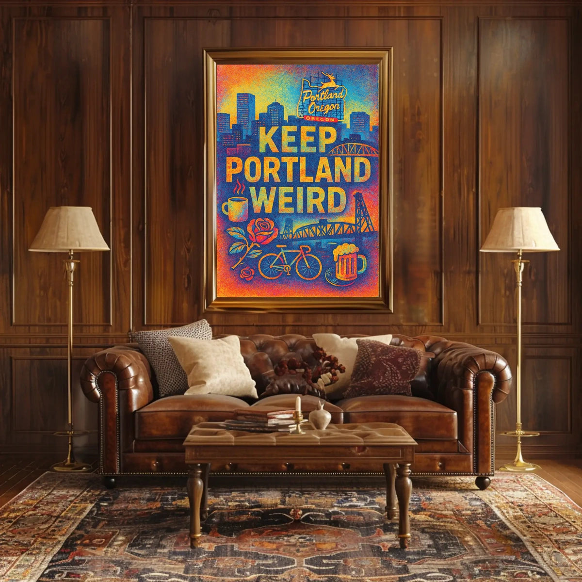 Keep Portland Weird Poster