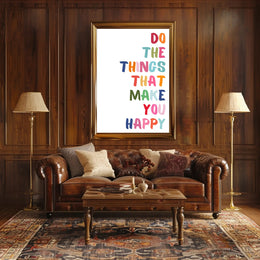 Motivational Poster: Uplifting Hand-Lettered Typography Art PosterGoat