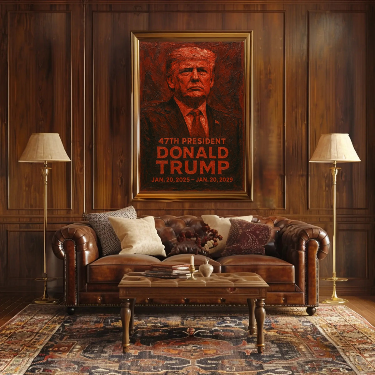 Donald Trump 47th President Poster