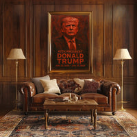 Donald Trump 47th President Poster