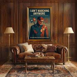 I Aint Marching Anymore Poster