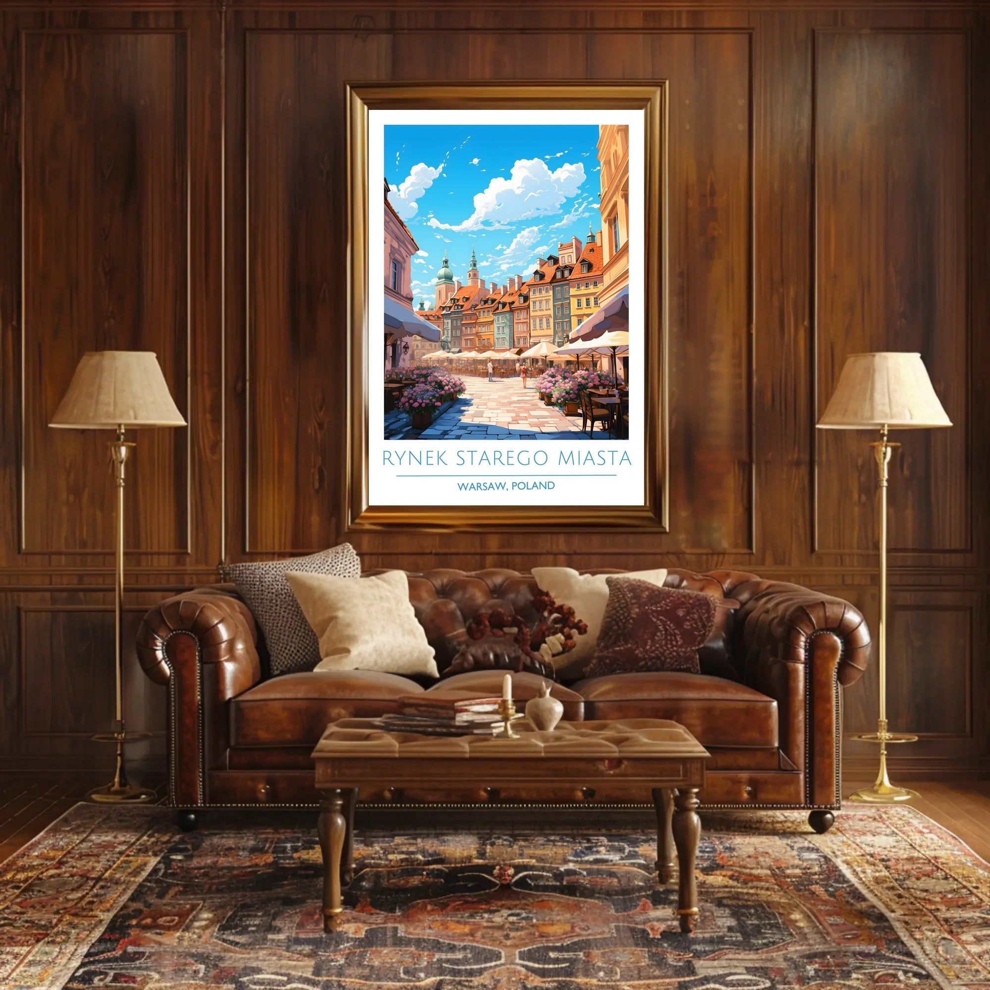 Rynek Starego Miasta Poster