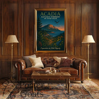 Experience the Wild with Acadia National Park Poster