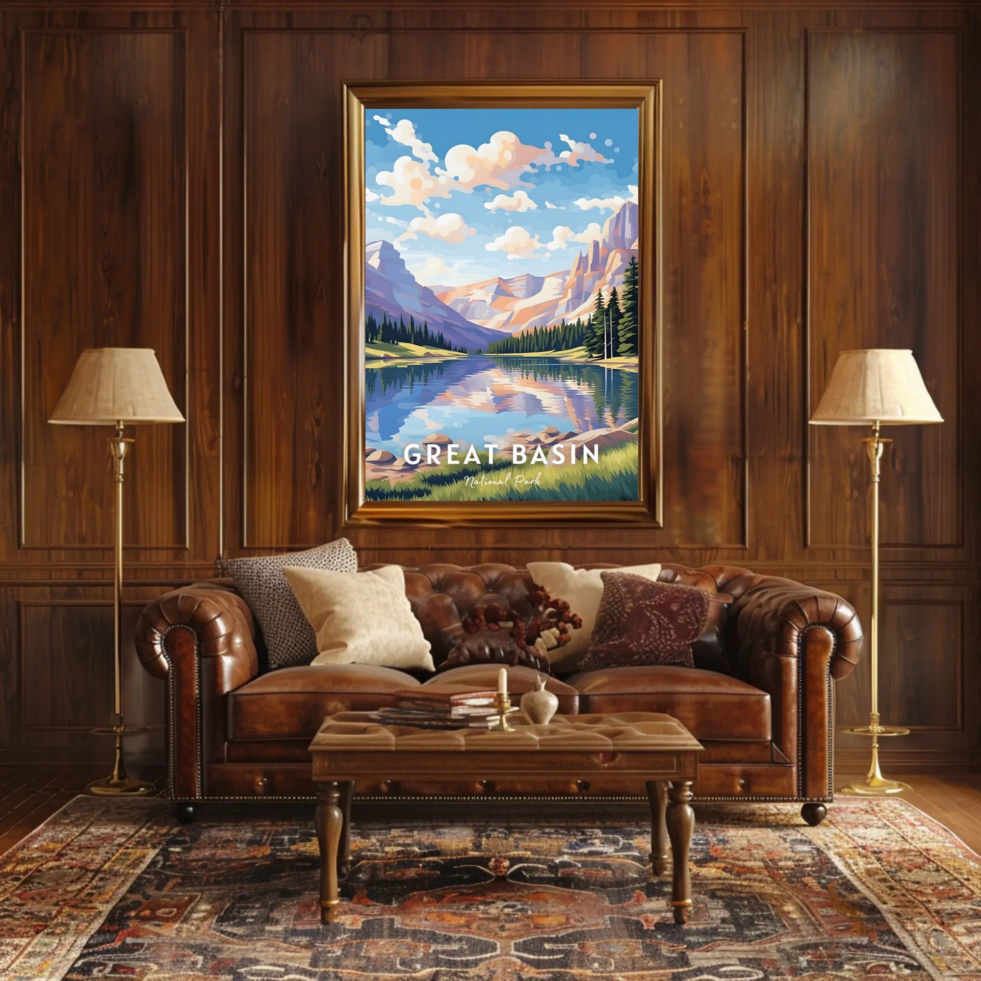 Great Basin National Park Travel Poster