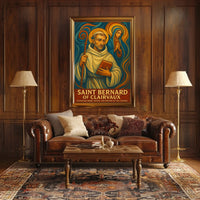 Saint Bernard of Clairvaux Poster