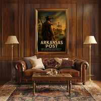 Arkansas Post First European Poster