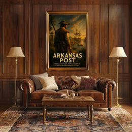 Arkansas Post First European Poster