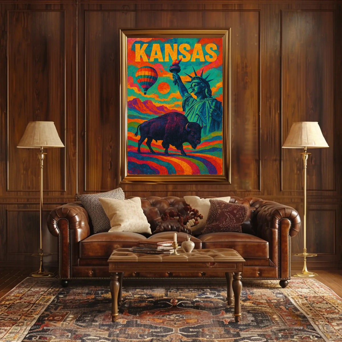 Kansas Dreamscape Poster