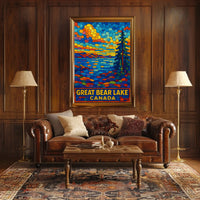Great Bear Lake Canada Poster