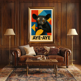 Aye-Aye Art Poster