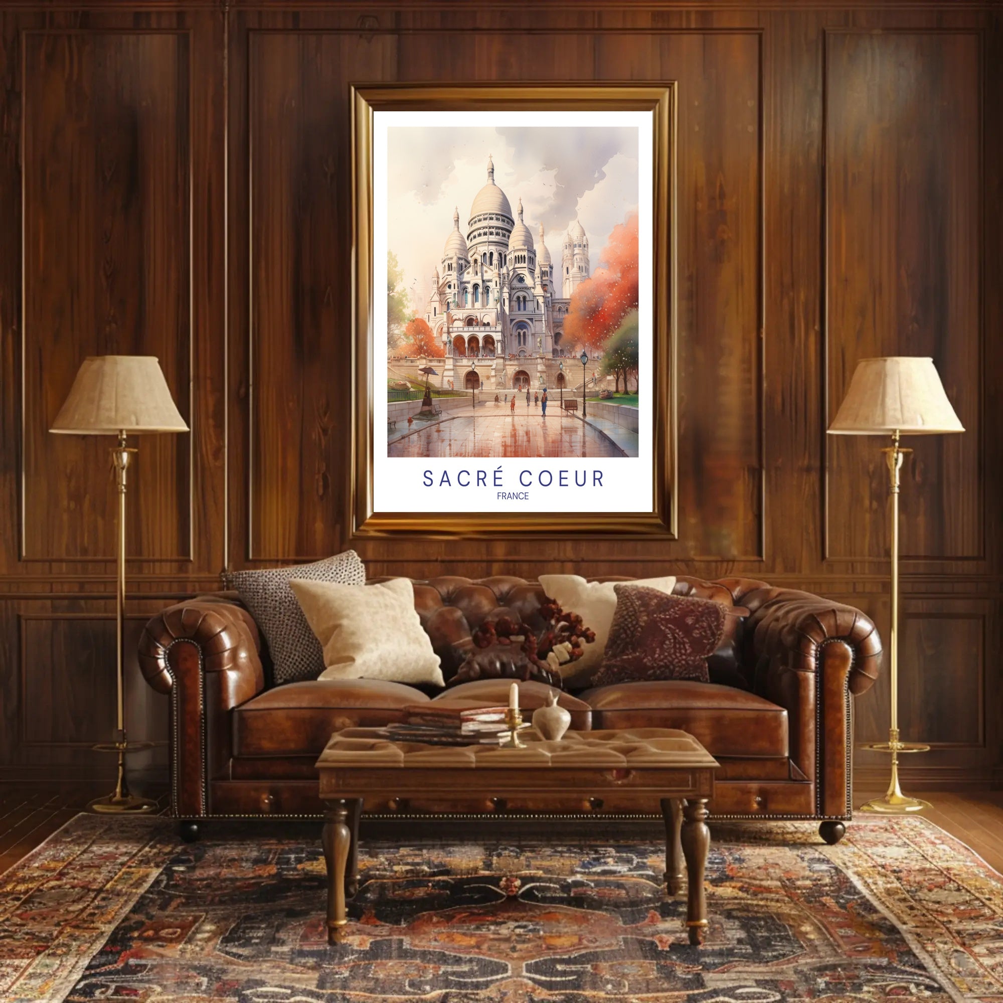 Sacré Coeur Poster PosterGoat