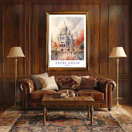 Sacré Coeur Poster PosterGoat