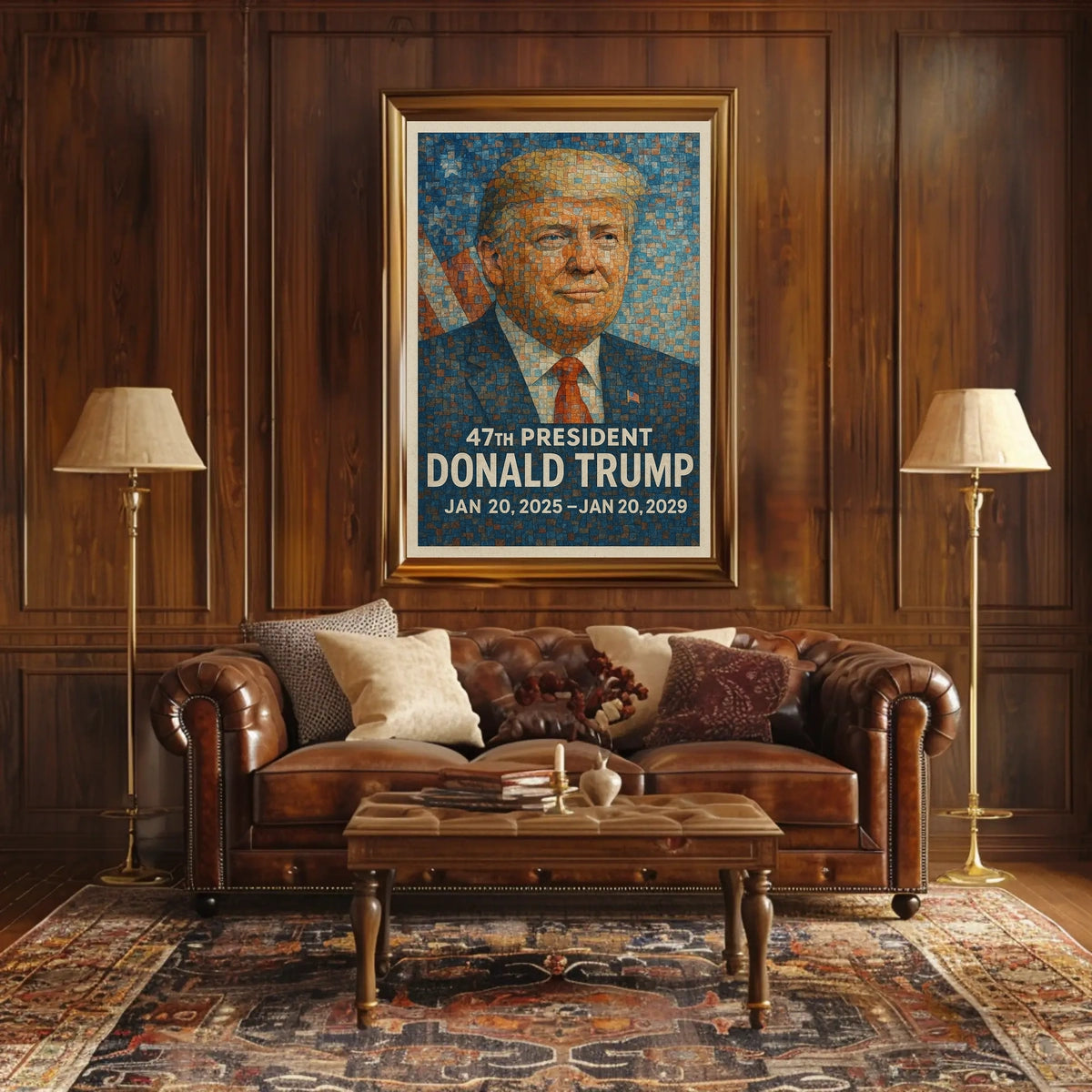 Donald Trump 47th President Poster