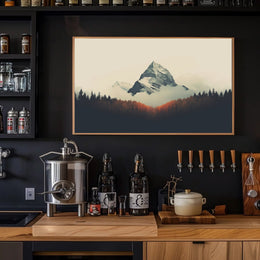 Majestic Mountain Peaks Poster