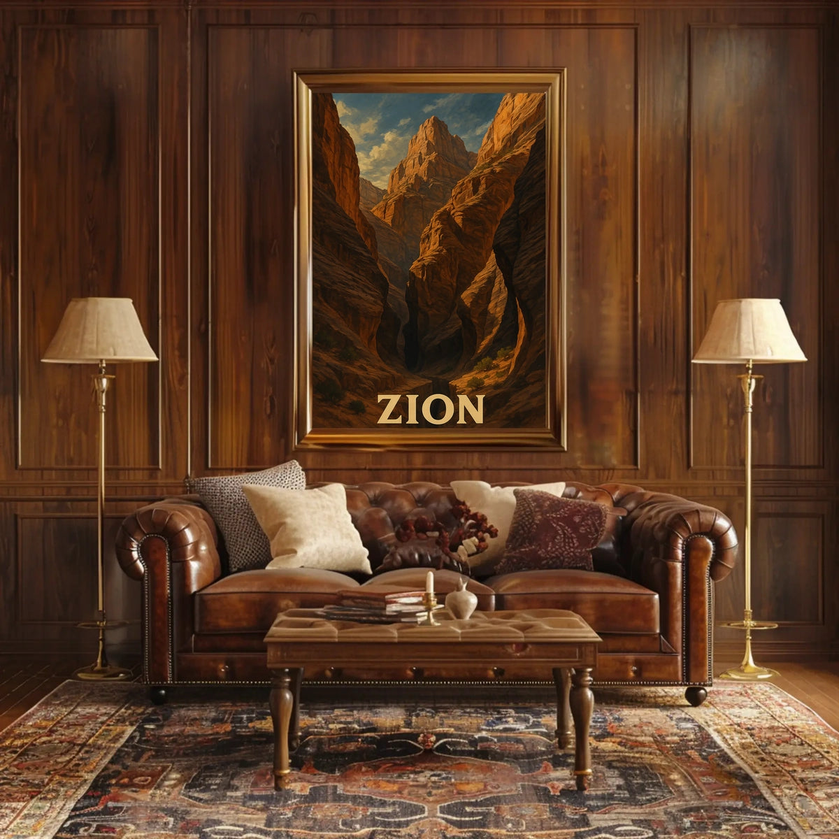 Zion National Park Poster