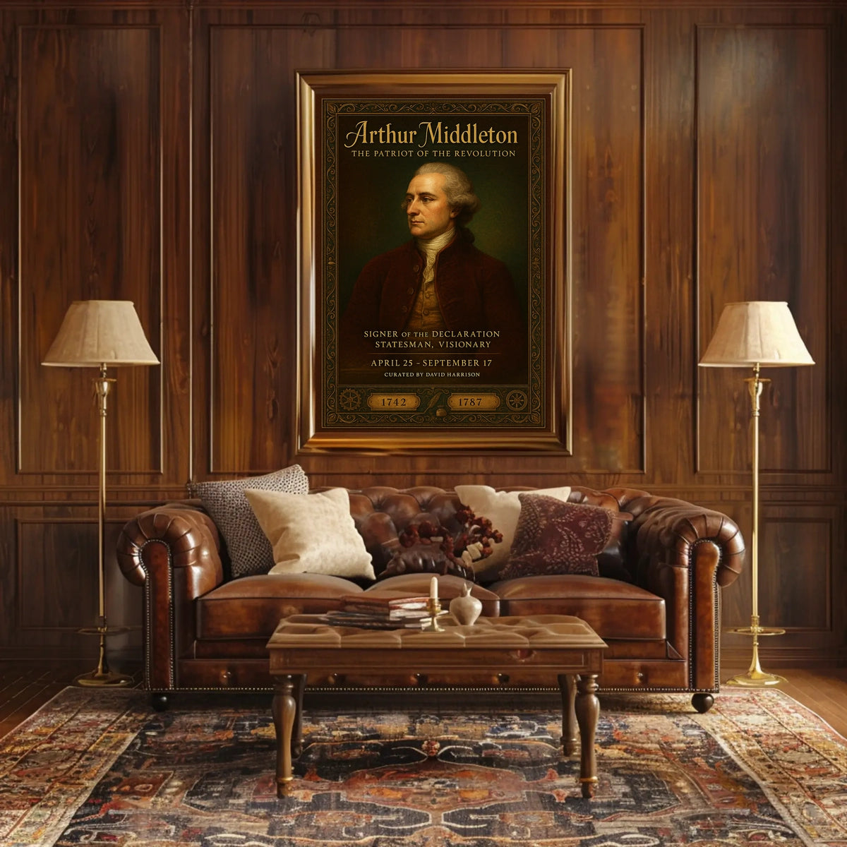 Arthur Middleton The Patriot Of The Poster