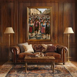 Bavarian Festival Parade Poster