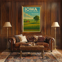 Iowa EarthS Oldest Landform Poster