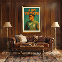 Jim Thorpe Tribute Poster