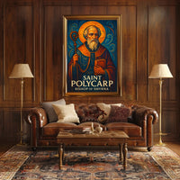 Saint Polycarp Bishop of Smyrna Poster