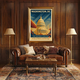 Washington, DC The Nations Capital Poster