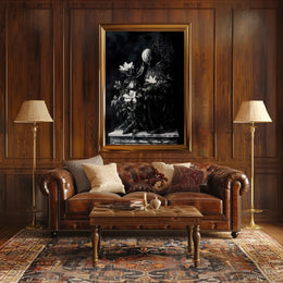 Gothic Royalty: Noble Figure on Fantasy Art Poster PosterGoat