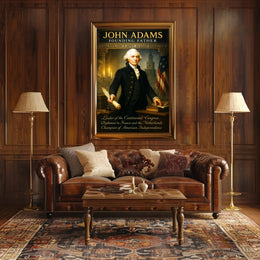 John Adams Founding Father Poster PosterGoat