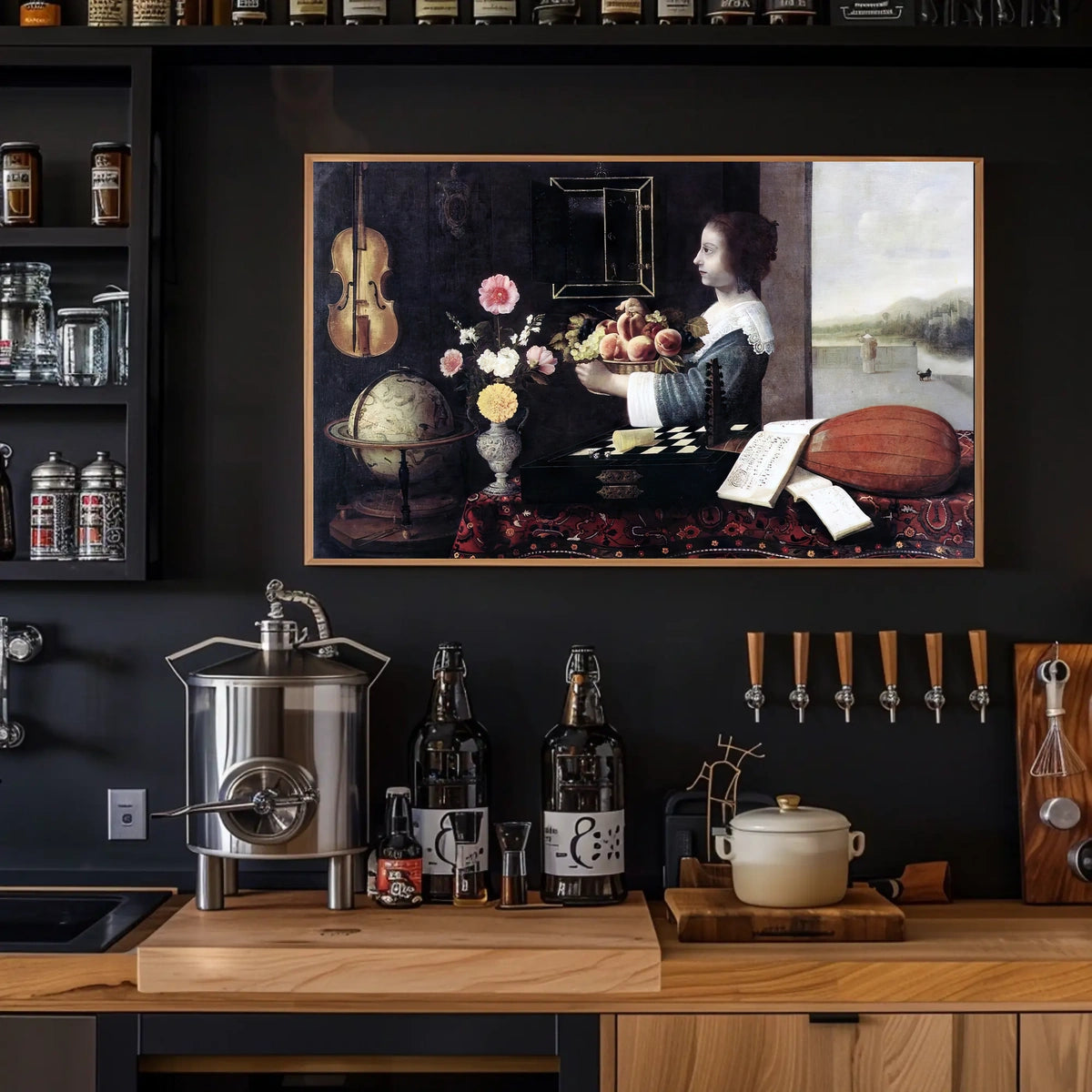 Renaissance Still Life Masterpiece: Cultural or Heritage Poster