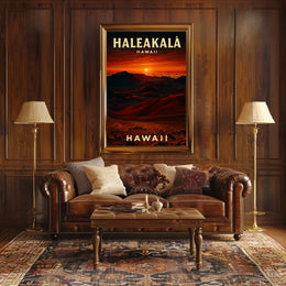 Haleakalā Hawaii Poster