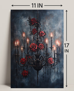 Elegance In Bloom Poster