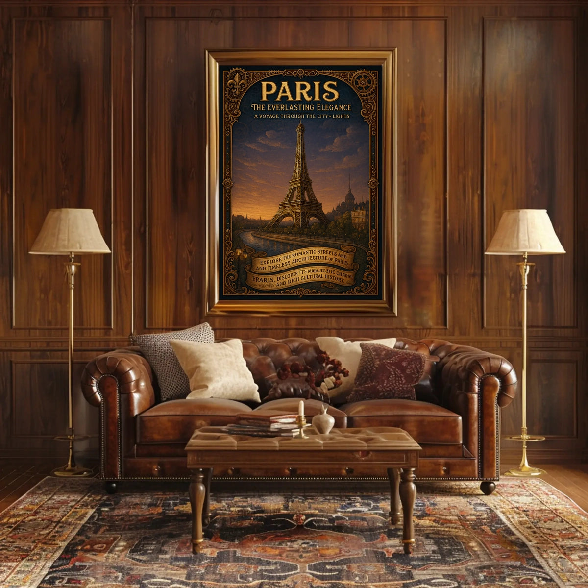 Paris The Everlasting Elegance Poster
